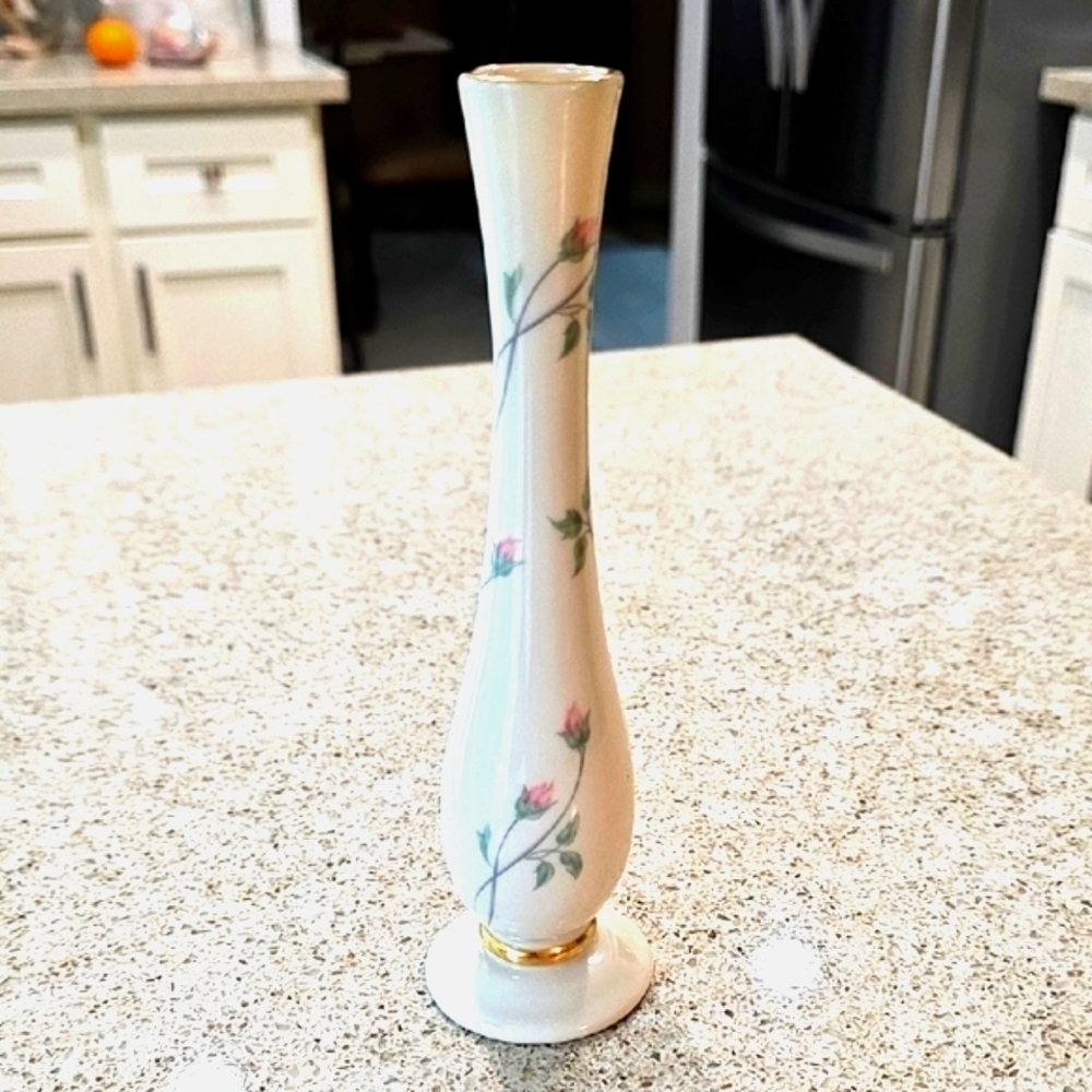 LENOX "Rose Manor" Bud Vase